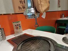 -山野的朋友露营炭火烤肉