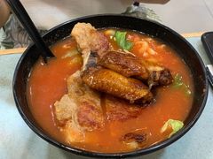 番茄浓汤鸡翅猪扒通粉-华嫂冰室(尖沙咀店)