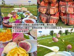 -七的湖·晚芳亭·阳澄湖农家菜·大闸蟹(莲花岛店)