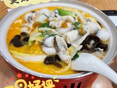 骨汤酸辣鱼片-喜家德虾仁水饺(南山书城店)