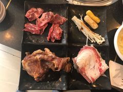 肉类拼盘-本家韩国烤肉(财富大厦店)