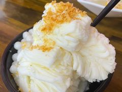 椰奶味雪花冰-串妹花式冰粉(乐山总店)