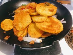 铁板土豆片-海东头·疙瘩汤(万达四楼店)