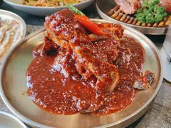 -草家酱蟹炭火烤肉店(珲春南路二店)