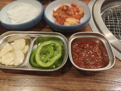 -明洞阿姨·韩式酱蟹烤肉·创意料理(三元桥店)