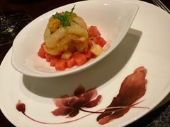 珊汁芝麻虾-杭州西子湖四季酒店·金沙厅