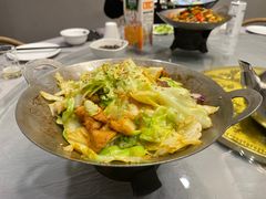 干锅圆白菜-小土豆北方菜馆(方庄店)