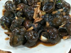 紫苏酸笋炒田螺-南记食粥坊·宵夜大排档(莲花总店)