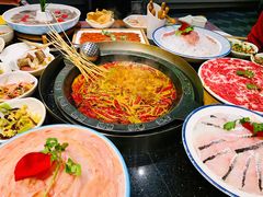 现切鲜牛肉-香佰里鲜货火锅(佳乐金街店)