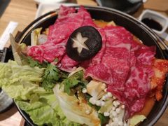 牛肉辣菜锅-隐泉之语日式料理(王府中环店)