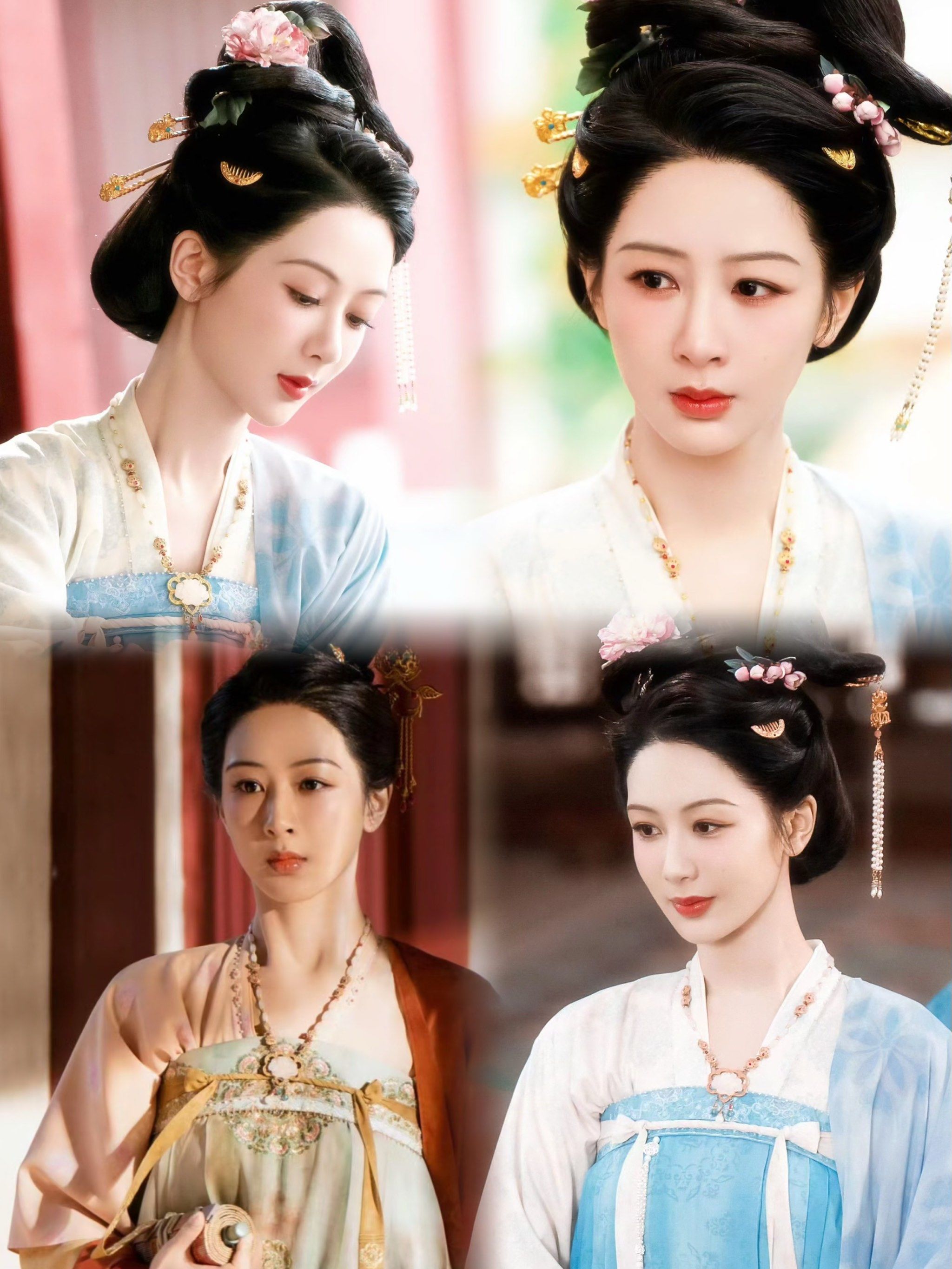 杨紫太适合古装了!