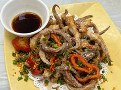 椒盐鱿鱼须-凤城康记饭店