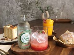 芒果百香果冰沙-侘寂甜品(自取店)