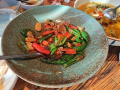 湖南辣椒炒黑猪肉-YAFEE雅菲·粤菜·湘菜·融合菜(魏公村店)