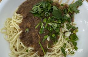 Mashed Potato and Beef Sauce Noodles