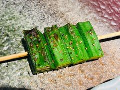 烤秋葵-桂马·日本料理·海胆·海鲜饭·酒场(民主广场店)