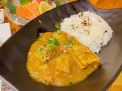 冲绳牛肉咖喱炒饭-桃太郎创作料理(大坪店)