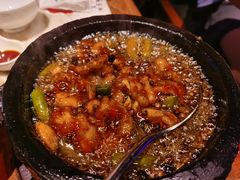石锅杭椒牛蛙-桂满陇-西湖船宴(西单大悦城店)