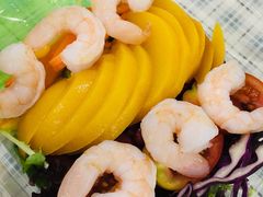 黄桃大虾沙拉-摇滚披萨(长春街店)