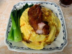 碳火叉烧滑蛋饭-渔记茶餐厅(渔村店)