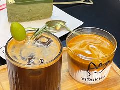 橄榄冰咖-ViTalk hub咖啡
