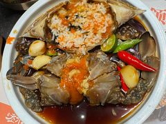 -草家酱蟹炭火烤肉店(珲春南路二店)