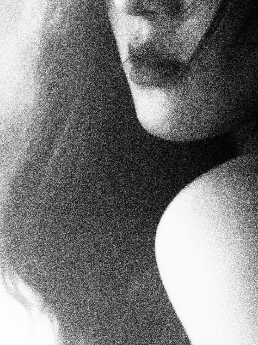 丧丧的黑白写真太有感觉啦