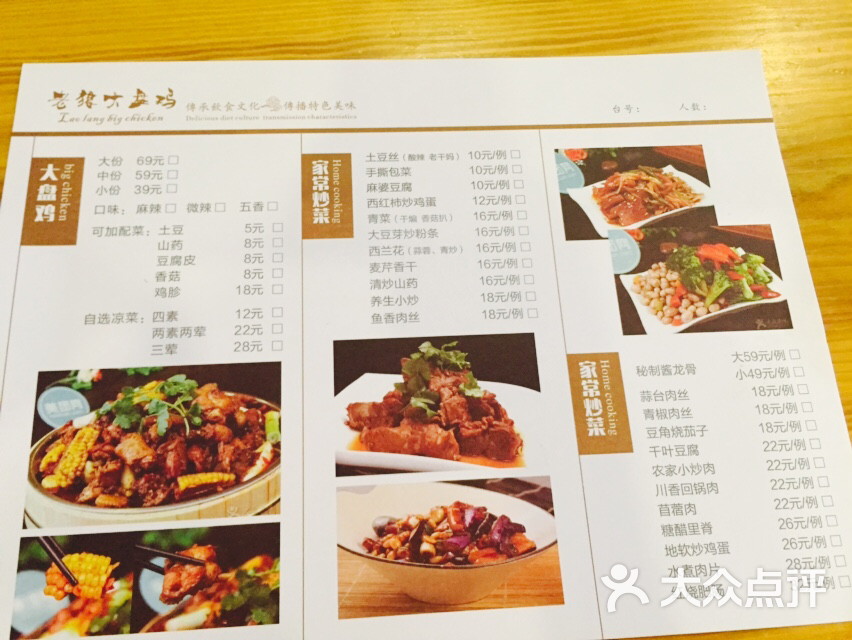 老狼大盘鸡(东五路店)图片 第9张