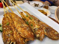 秘制小黄鱼-庞家烧烤客栈(炮台山店)