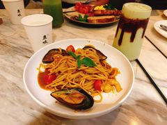 红咖喱海鲜意面-农畉LONFOOD(福田星河COCOPark店)