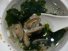 裙带菜蚬子汤-喜家德虾仁水饺(华强天虹店)
