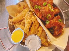 双拼炸鸡-富乐满韩国正宗炸鸡韩国料理(虹泉路店)
