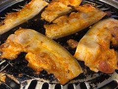 调味辣五花肉-唯成•韩国炭火烤肉 유성고기