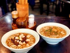 虾爆鳝面-奎元馆.百年奎元.非遗传承(西湖边的解放路店)