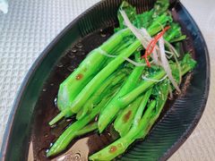 油淋广东菜心-兰桂坊·花园餐厅(西湖店)