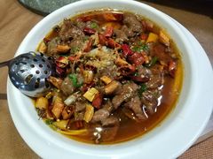 水煮牛肉-林辉家宴·本地家常菜·头牌清远鸡(先锋店)
