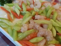 清炒虾仁-品味村.烤鸭(新中街店)