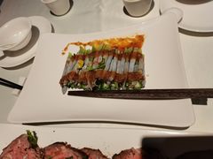 秋葵拌沙虫-黑明餐厅(白鹭洲店)