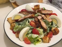 鸡肉凯撒沙拉-伊斯坦布尔土耳其清真咖啡餐厅