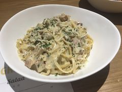 奶油培根扁面-HELLO 27 意面·沙拉·帕尼尼