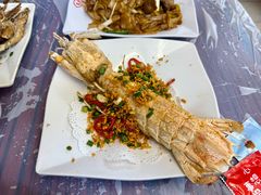 椒盐濑尿虾-凤城康记饭店