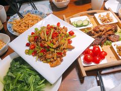 -老兰家传统烧烤炒菜泡馍(小南门店)