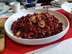 川味鲍鱼辣子鸡-荷风细雨·中国茶宴(碧云店)