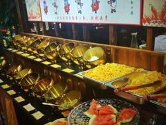 自助调料区-宽板凳老灶火锅(簋街店)