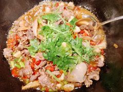 现炒黄牛肉-小隐人家(乐松店)