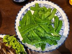 清炒荷兰豆-百花深处·老北京风味菜
