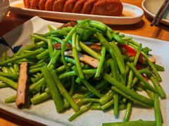 炒芦蒿-竹里馆·淮扬菜·功夫茶(老门东店)