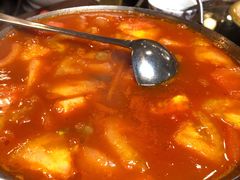 锅仔西红柿牛腩-清真伊源饺子馆(陶然共友大厦店)