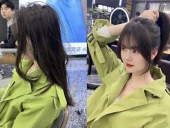 -藤野造型专业烫染接发