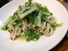 笔管鱼炒小白菜-必点海鲜·鲅鱼水饺(鞍山西道店)